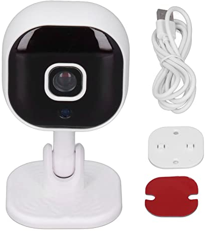 Drahtlose Kamera HD Infrarot Nachtsicht 2-Wege Zwei-Wege-Audio Rauschunterdrückung mit USB-Schnittstelle 128 GB Geeignet für Zuhause Indoor Yard Baby Haustier Free Rtos