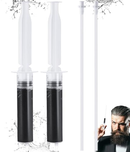 Threlaco 2 Sets Pool-Leck-Farbstofftester, Pool-Leckerkennung, Farbstoff-Set inklusive 2 Silikon-Nadeln zum Auffinden von Pool-Spa-Lecks