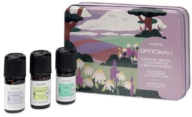 NASOTERAPIA Cofanetto con Oli Essenziali Giardini Officinali