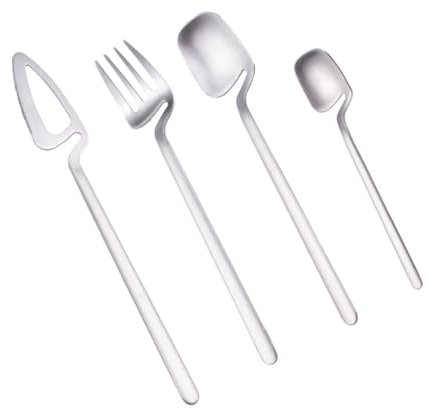 NAMOARLY 1satz Besteckset Teiliges Cutlery Kit Für Stilvolles Leicht Und Spülmaschinenfest Für Camping Und Täglichen Gebrauch