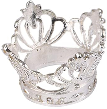TOPBATHY 1 STK Krone Serviettenring Esstischdekoration Hochzeitstischdekoration werbeaktion Geschenke für den Jahrestag Serviettenringe Kronen-Serviettenschnalle Serviettenhalter Diamant