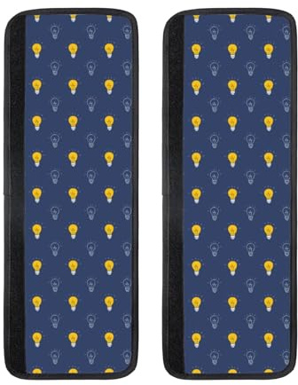 Blaue Glühbirnen-Muster, Kühlschrank-Türgriff-Abdeckungen, rutschfest, verstellbar, Kühlschrankgriff-Abdeckungen für Geschirrspüler, Backofen, Küche, Dekoration, 2 Stück