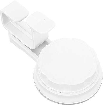 SHINEOFI Gancho Con Ventosa Para Lavabo Baño Ducha Bañera Cocina Ventosas Colgadores De Lavabo Gancho De Secado Con Ventosa Colgador De Baño Ventosas Abs Blanco