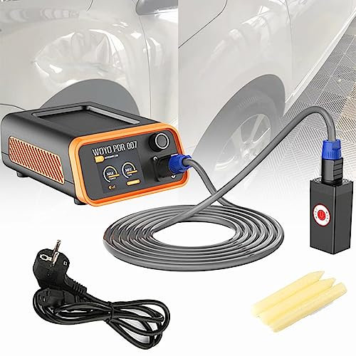 HTDRE Kit di Riparazione ammaccature per carrozzeria da 800 W, Macchina riscaldante a induzione, Strumento per la rimozione di ammaccature Senza Vernice, estrattore di ammaccature per Auto.