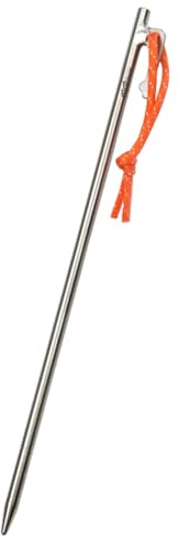 Bosiyrggrl Tent Stakes Titanium Alloy Nails Tent Pegs for Camping Tent Stakes Unbreakable and Inflexible Tent Nails Camping Tool