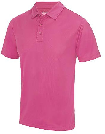 Just Cool Polo Sport Homme - rose - Small
