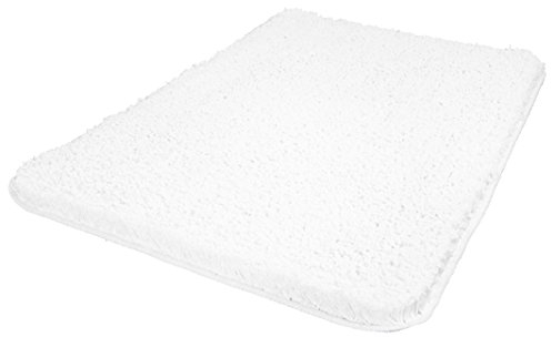 Kleine Wolke Trend Badteppich, Weiß, 60 x 90 cm