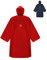 HOCK Wander Regenponcho 'Wetter AS Klima' mit Langen Ärmeln - Der Atmungsaktive Outdoor Poncho für Damen und Herren - Regencape mit weitem Schnitt für's Wandern mit Rucksack - Rot S