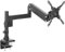Mount-It! Ultrawide Monitor Desk Mount, Single Monitor Mount for Heavy Monitors Up to 35 Inch and 33 Lbs, VESA 100, 200 mm Compatible, Height Adjustable Gas Spring Arm 2 x USB 3.0 and Audio Port
