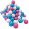 KNORRTOYS.COM- Bälle 100 Juego de Bolas de Aprox. 6 cm de diámetro, sin plastificantes peligrosos, Certificado TÜV, Color Rosa/Crema/Azul Claro, Durchmesser ca (56740)