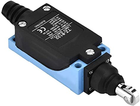 250V 6A Micro interrupteur de fin de course Interrupteur de fin de course momentané interrupteur de réinitialisation automatique étanche(vertical roller (TZ-8122))