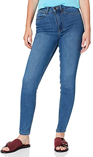 Wrangler Damen HIGH Rise Skinny Jeans, Marina, 26W / 32L