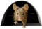 Maus Loch Aufkleber 5pcs Wand Kunst Aufkleber Wandsticker Cartoon 3D Maus Loch Aufkleber Sockelleiste Wandtattoo für Kinderzimmer Wohnzimmer Schlafzimmer