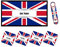 Personalised Union Jack Flag Gifts Great Britain Bar Runner Mat, Matching Bottle Opener & 4 x Drinks Coasters Gift Set|Beer Home Accessories for Pub Bars Man Cave Him Her|BRS-RA793|ADD ANY NAME/TEXT