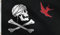 DMSE Piraten-Flagge, Jack Sparrow, Jolly Roger, Schiff, gekreuzte Knochen, 90 x 150 cm, 100 % Polyester, 100D-Flagge, UV-beständig, 90 x 150 cm