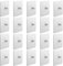 20Pcs Self Adhesive Hanging Nails, Wall-Mounted Screw Hook Punch-Free Seamless Screw Waterproof Wall Hook for Bathroom Kitchen Nail Free