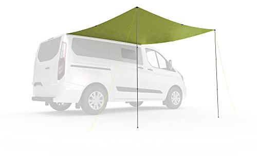 Tatonka Van Tarp (250 x 250 cm) - Wasserdichtes Vordach für Camping-Busse verschiedener Herstellermarken - Zur Befestigung in Kederschienen - Als Regenschutz oder Sonnensegel verwendbar