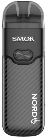 SMOK Nord GT Pod Kit Built in 2500mAh Battery 80W Vape With 5ml Pod Cartridge Fit RPM 3 Coil 0.15 Ω 0.23Ω Electronic Cigarette Vaporoizer (Black Carbon Fiber)