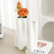 Joynisy Weiße Vase 2er Set, Matte Keramik Blumen Vase Sets für Home Decor, Fensterbank Dekor, Boho Vasen für Pampas Dekorationen (Weiß)