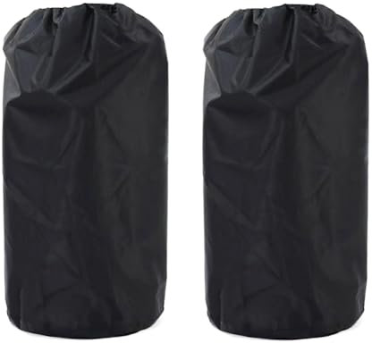 Widybord 210D Oxford Cloth Propane Tank Covers Outdoor Waterproof Dustproof Gas Bottles Cover Camping Gas Stove Protective Cover Easy Install Easy to Use