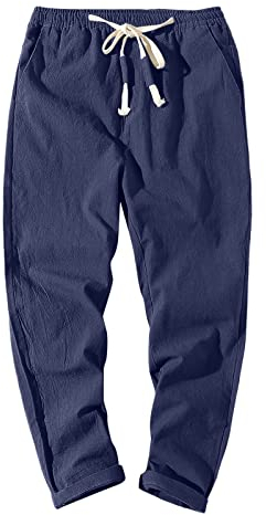 Kobilee Freizeithose Herren Lang Kraftsport Hosen Baggy Sport Trainingshose Schwarz Grau Blau mit Taschen Freizeithose Leichte mit Elastischem Bund Sporthose Outdoor Hose Stretch