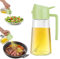 SWEET VIEW 470 ML Spray Pour Huile et Distributeur d Huile, Huile d'olive Distributeur verseur pour, Cuisine,Friteuse d'air,Salade, Barbecue (Vert)