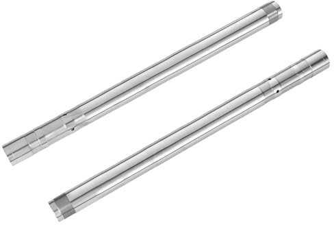 WYOERN Tubi Forcella Anteriore Argento Coppia per H&on&da CB600F Hornet 2005-2006 Tubi Forcella Interni 41X579mm 51425-MBZ-C51 51525-MBZ-C51