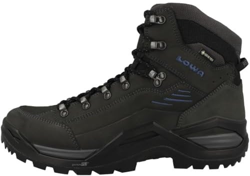 LOWA Stiefel mittel RENEGADE EVO GTX MID anthrazit/stahlbla, 41