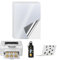 ADERTOS 20 Stk A4 Selbstklebende Folien Bedrucken Matte Silber Klebefolien Druckerpapier Bedruckbar Vinylfolie Inkjet Vnyl Aufkleber Sticker für Tintenstrahldrucker Laserdrucker