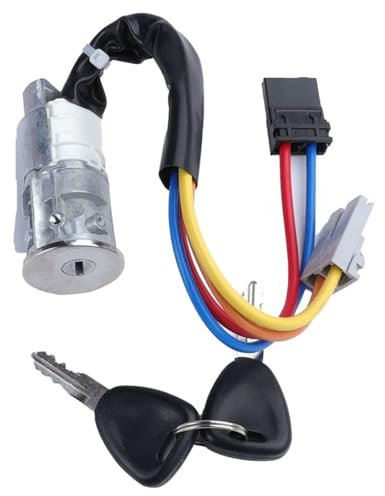 Cilindro de cerradura de encendido y llave de interruptor 7701470736 77014-70736 compatible con Renault Kangoo Express
