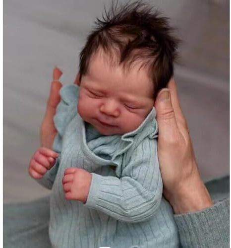 Zero pam Realistische Reborn Puppen,Reborn Baby 18 Zoll 48 cm,Reborns Babys Lebensecht,Puppen Realistisch Newborn Babys,Real Life Silikon Babypuppen,Puppe,Puppe Mit Weichem Körper