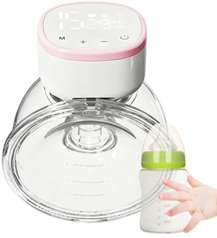 Tragbare Elektrische Mit Intelligentem Display Für Das Stillen Von s | Tragbare Brustpumpe Für Milch Brustwarzenersatz Für Mama Reisen Stillen