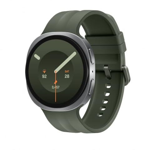 Samsung Galaxy Watch9 AI Smartwatch 44mm, Minimalistisches Design, Silver | Snapdragon Wear Elite, LTE, 390 mAh Akku, Schlaf-/Gesundheits-Coach, 3 Jahre Herstellergarantie [Exklusiv auf Amazon]