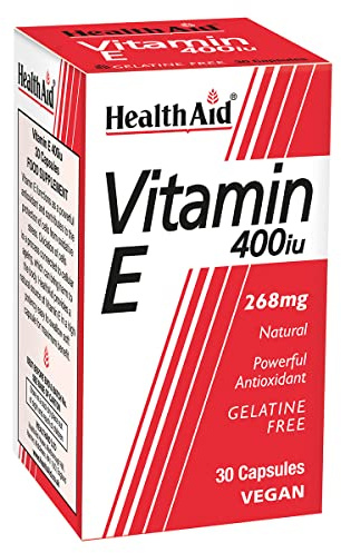 HealthAid Vitamin E 400iu, 30 Capsules