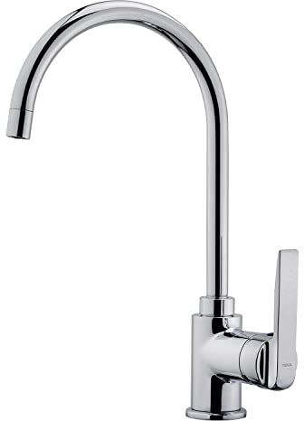 Grifo De Cocina Teka Monomando In 995 Color Cromo Ref 5399512 Caño Alto Giratorio