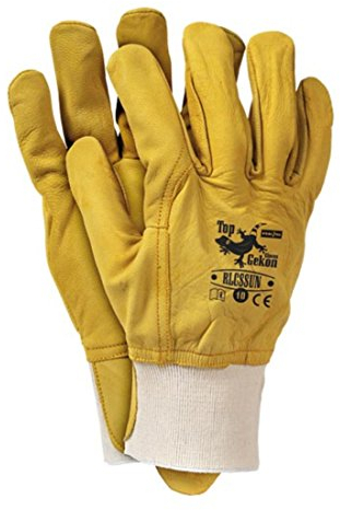 3 Paar Lederhandschuhe aus Ziegenleder Handschuhe Arbeitshandschuhe QUALITÄTSWARE
