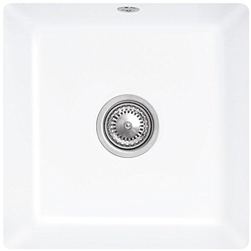 Villeroy & Boch Subway 50 SU 1.0 Bowl White Ceramic Kitchen Sink - NO WASTE