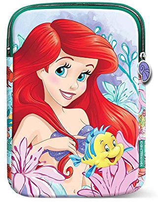 Disney Ariel Coral-Custodia Sleeve Per Tablet, Rosa, 20 x 28.5 cm