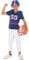 Funidelia | American Football Kostüm für Jungen Rugby, Quarterback, American Football, Berufe - Kostüm für Kinder & Verkleidung für Partys, Karneval & Halloween - Größe 5-6 Jahre - Blau