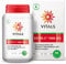 Vitals - Ester-C, 1000mg Überlegene Form von Vitamin C, 90 Tabletten. Calciumascorbat mit Vitamin C Metaboliten und Bioflavonoiden. 100% Vegan.
