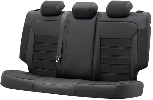Walser Passform-Sitzbezug Aversa, Schonbezug für Skoda Kodiaq 10/2016-Heute, 1 Rücksitzbankbezug Normalsitze