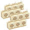 LEMESO Scatoline Portaconfetti Bomboniere Comunione Albero della Vita 25 pz Bomboniere Cresima Matrimonio Scatoline Kraft Carta per Confetti Caramelle Prima Comunione Battesimo Sposi Nascita