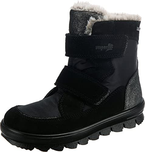superfit Flavia, Stivali Da Neve Bambine e ragazze, Nero (Schwarz 0000), 25 EU