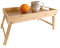 D,casa - Bandeja para Cama de bambú, mesita con Patas Plegables, Natural, 50 x 30 x 22 cm - 44x27x22,5 cm