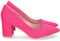 shoes&blues.es 70313-Zapato de Tacon para Mujer, Comodo, Estilo Salon, con Punta Fina, Primavera Verano 2023. Talla 38 Fucsia