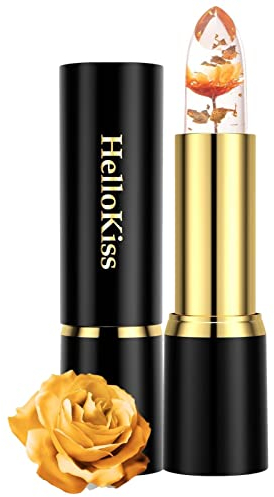 Farbwechselnder Lippenglanz, Glanz, der die Farbe der Lippen bei Temperatur ändert, tragbarer gelartiger Lippenstift bei PH-Farbwechsel, farbiger Lippenstift für
