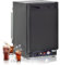 Techomey 3 Way Fridge Camping 40L, Gas Fridge with Reversible Door, 3 Way Fridge for Campervan, Silent Gas Fridge Camping, Caravan Fridge for Motorhome, Van, RV, Black