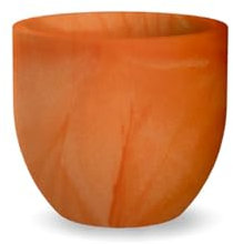 newgarden Macetero Redondo Azalea Decorativo para Interior y Exterior. Muy Resistente a los Rayos UV. Maceta Grande para Flores y Plantas Hecho Polietileno en España (ø50x41 cm, Terracota)