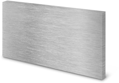 Magnettafel Pinnwand Bild Stahl Edelstahl Metall Metalloptik gekantet Größe 60 x 40 cm Geheimfach