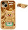QoKcoahn Case for iPhone 15 Pro Max,Cute 3D Kawaii Phone Cases Funny Butter Bear Bracket Cartoon Cover with Keychain Soft Silicone Gel Drop Protection Case Women Girls for iPhone 15 Pro Max